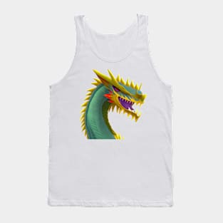 Colorful Arabian Dragon Tank Top